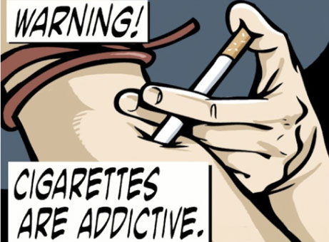 ВНИМАНИЕ: Курение вызывает привыкание